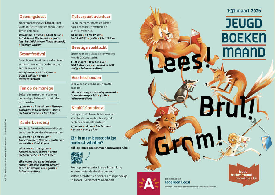 Programma Jeugdboekenmaand 2026